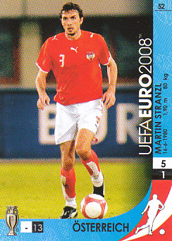 Martin Stranzl Austria Panini Euro 2008 Card Game #52